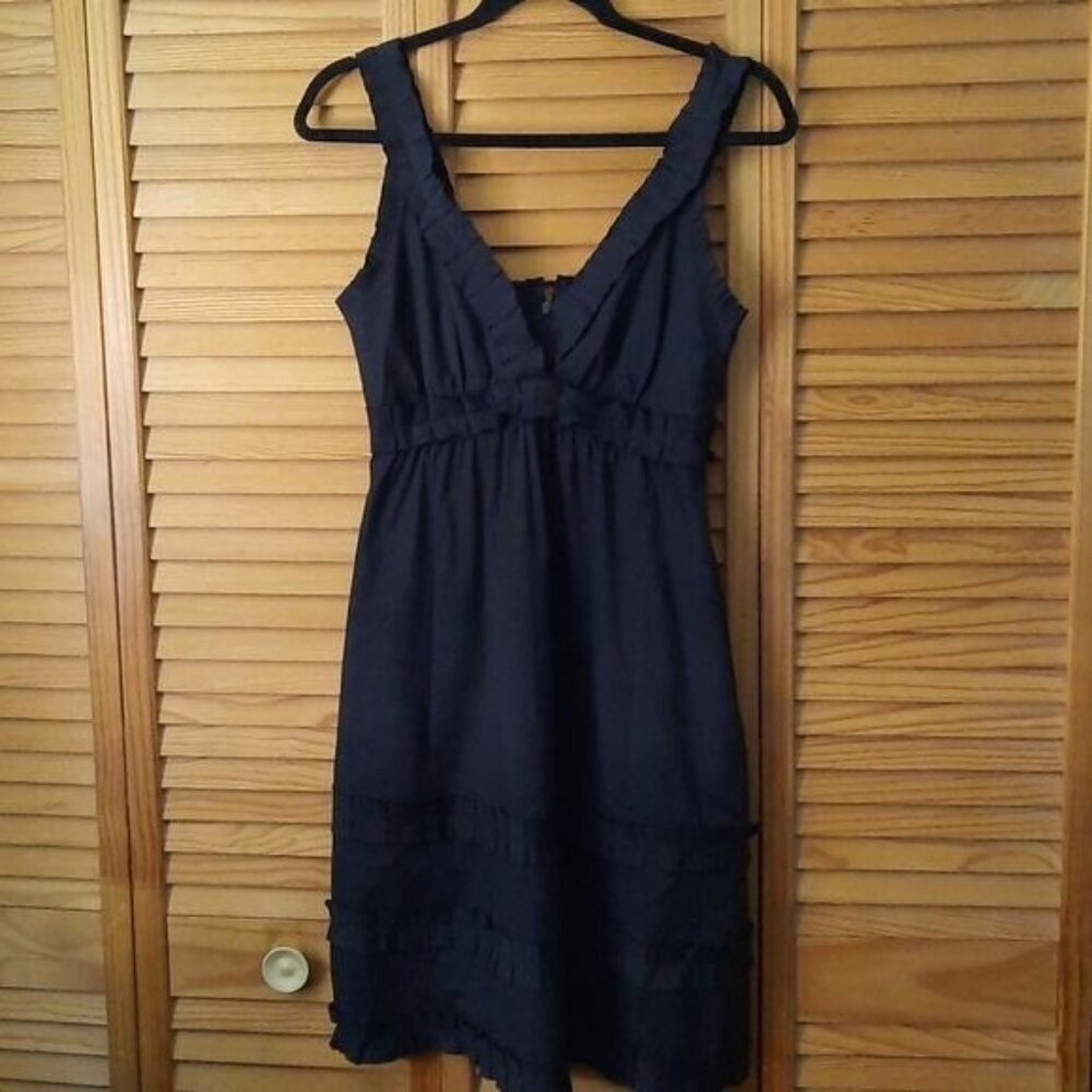 Left of Center Anthro Black Sundress Size 2